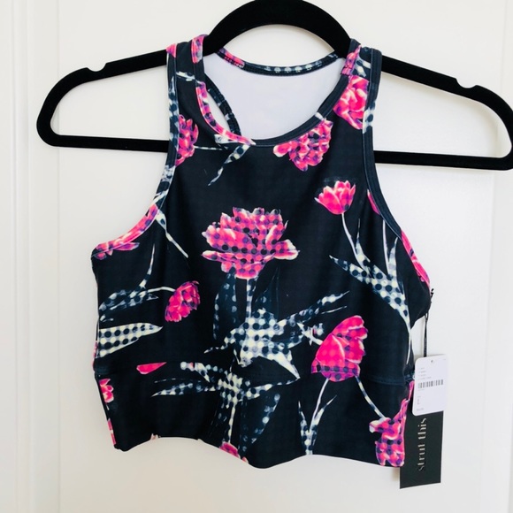 Free People Other - Free People Flower Sports Bra